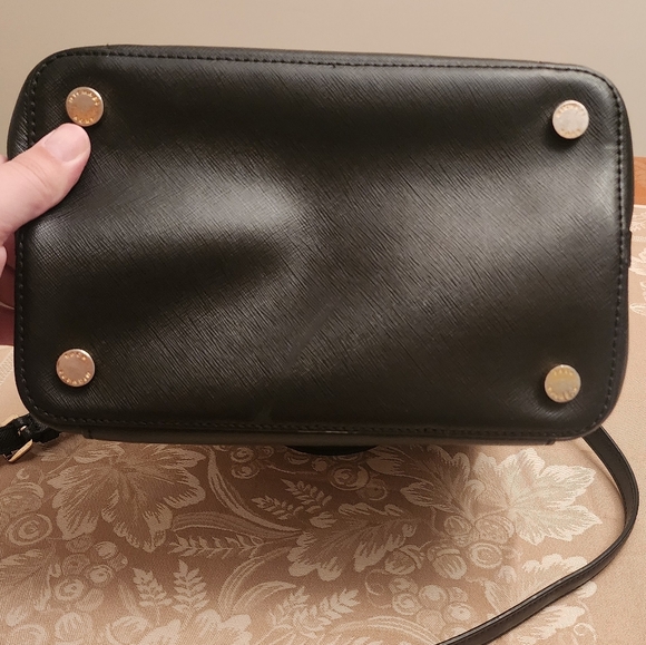 Large Michael Kors Greenwich Satchel (Black) - Picture 6 of 8